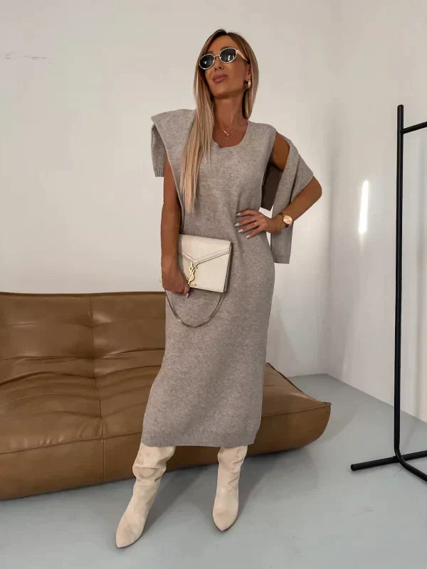 Fiona™ - Dress with matching turtleneck