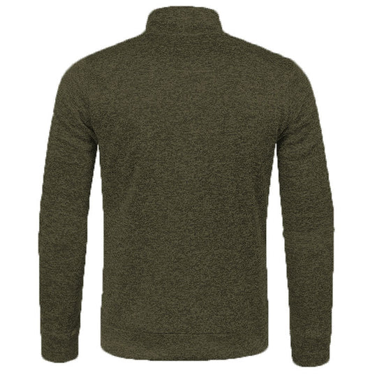 Jacob | Trendy Velvet-Lined Zipper Sweater